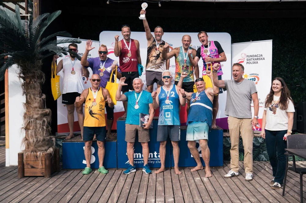 zdjęcie: Najlepsi aktywni seniorzy na piasku. Poznaliśmy medalistów turnieju Masters Beach Cup 26 / fot. Kama Staniszewska