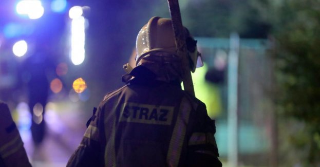 Pożar domu w Jegłowniku, 9 osób w szpitalach