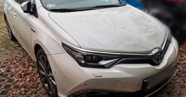 Policja z Hajnówki odzyskała toyotę skradzioną w Niemczech