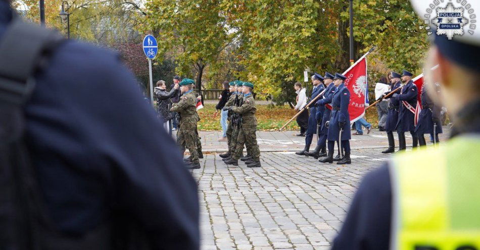 zdjęcie: Opole uczciło 107 rocznicę odzyskania niepodległości / fot. KMP Opole