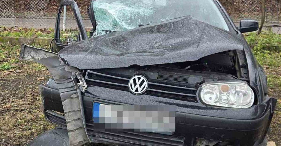 zdjęcie: Nietrzeźwy kierowca spowodował czołowe zderzenie w Krępciu / fot. KPP Świdnik