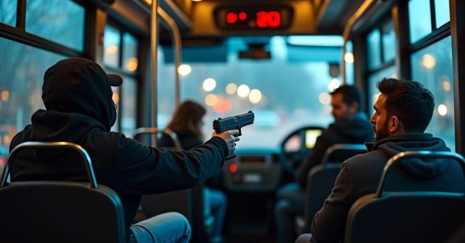 zdjęcie: Awantura w autobusie. Zatrzymano 36-latka grożącego atrapą broni / TM/ przykładowa ilustracja
