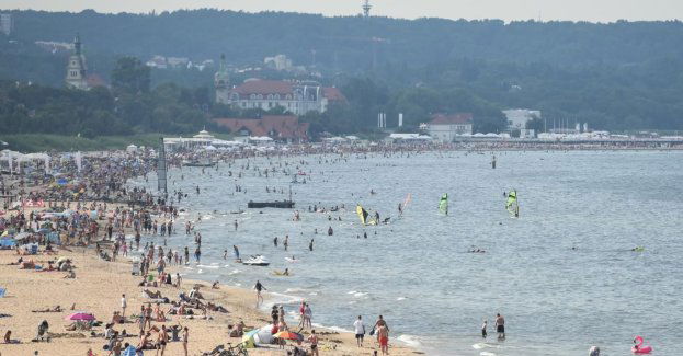 Wszystkie kąpieliska w Sopocie zamknięte ze względów bezpieczeństwa
