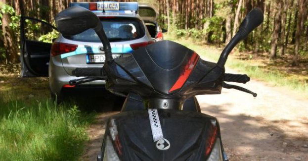 Mając 3 promile uciekał skuterem. Zatrzymał go dzielnicowy