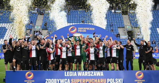 Piłkarze Legii Warszawa zdobyli Superpuchar Polski