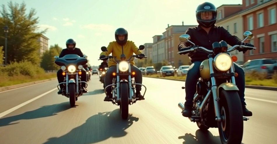 zdjęcie: Sezon motocyklowy startuje w Żninie policja apeluje o rozwagę / TM/ przykładowa ilustracja