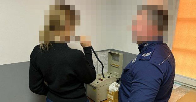 Podróżowała z dzieckiem mając promil alkoholu w wydychanym powietrzu