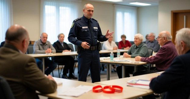 Seniorzy z Koszut uczą się jak bezpiecznie żyć