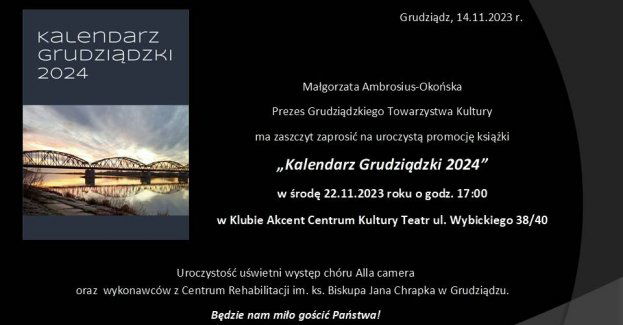 Promocja Kalendarza Grudziądzkiego