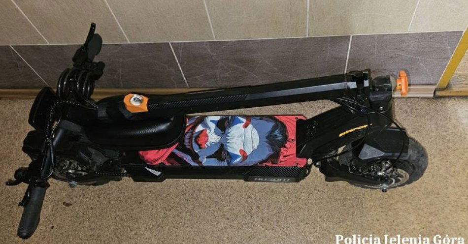 zdjęcie: 33 letni jeleniogórzanin zatrzymany za kradzież i pobicie / fot. KMP w Jeleniej Górze