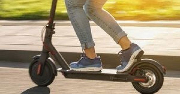 Groźny wypadek na hulajnodze