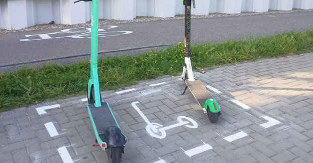 Więcej stref postojowych dla hulajnóg