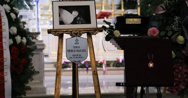 Zofia Merle spoczęła na warszawskich Powązkach