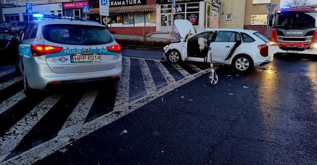 Skoda nie ustąpiła pierwszeństwa. Kolizja na Reymonta