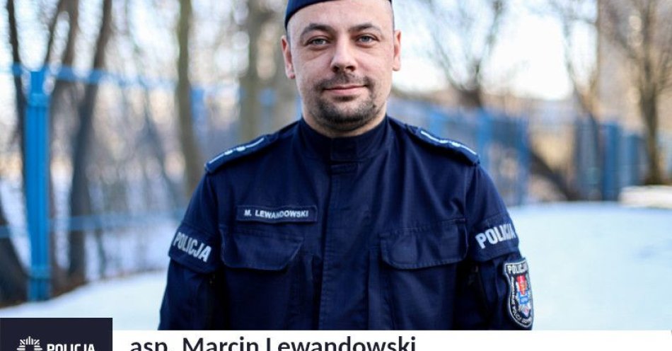 zdjęcie: Asp. Marcin Lewandowski: porządek i bezpieczeństwo na Wolności / fot. KMP w Gdyni