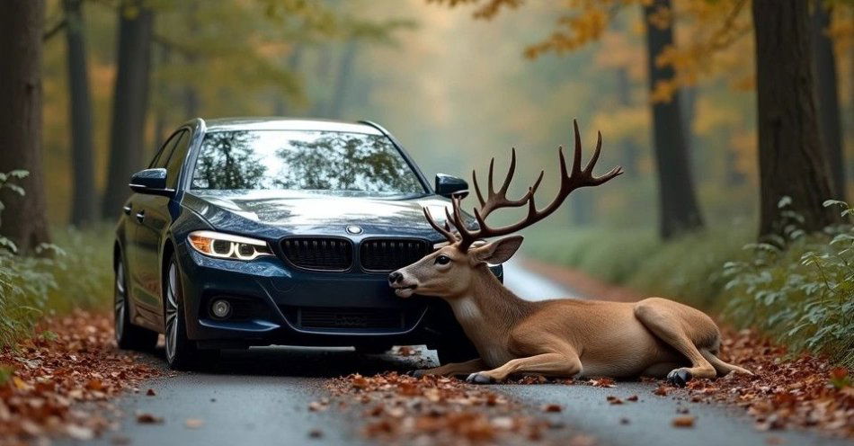 zdjęcie: Dzikie zwierzęta na drogach powiatu pułtuskiego. Apel policji / TM/ przykładowa ilustracja