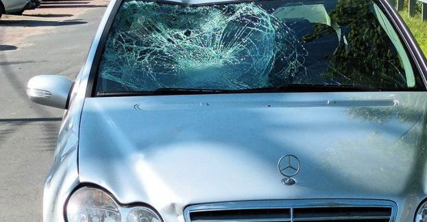 Wypadek z udziałem rowerzysty