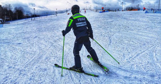 Łomżyńscy policjanci już na stoku
