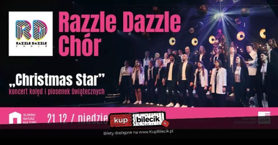 zdjęcie: Chór Razzle Dazzle Christmas Star - koncert kolęd i piosenek świątecznych / kupbilecik24.pl / Chór Razzle Dazzle \