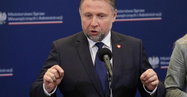 Szef MSWiA: do godz. 10 mieliśmy 600 zgłoszeń w związku z sytuacją pogodową