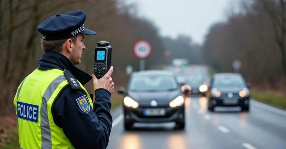 zdjęcie: Policyjna akcja PRĘDKOŚĆ na drogach / TM/ przykładowa ilustracja