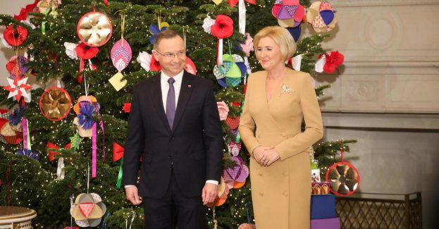 Para Prezydencka złożyła życzenia z okazji Świąt Bożego Narodzenia