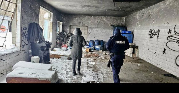 Dzielnicowy kontroluje miejsca pobytu bezdomnych we Władysławowie