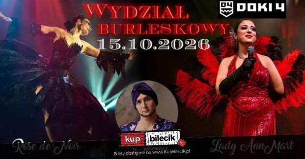 Burleska by Rose de Noir w klubie Doki4