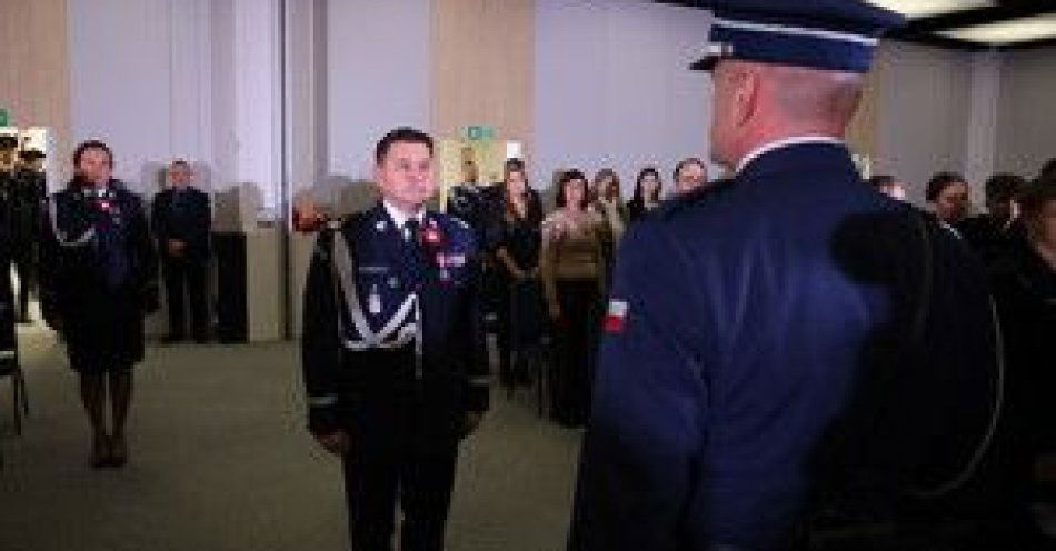 zdjęcie: Wielkopolscy policjanci obchodzili Święto Niepodległości / fot. KPP Złotów