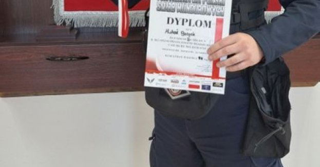 Sierżant z Polic z brązowym medalem mistrzostw mundurowych