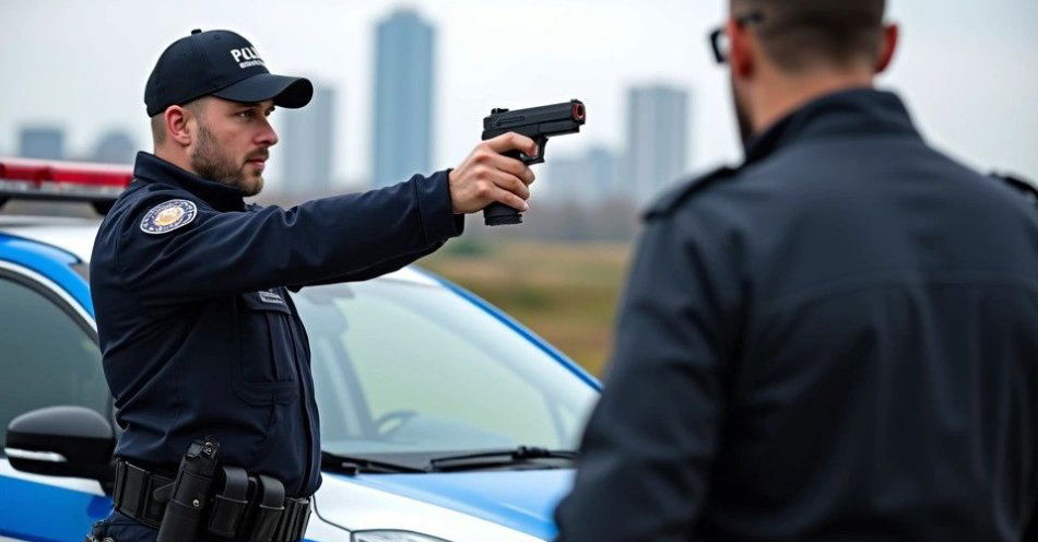 zdjęcie: Nowi policjanci z Bytomia z uprawnieniami do Tasera / TM/ przykładowa ilustracja