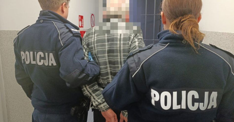 zdjęcie: Tymczasowy areszt dla 69-latka po ataku na partnerkę / fot. KPP w Oleśnicy