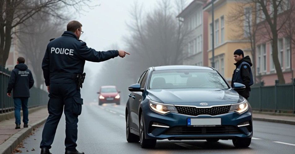 zdjęcie: Uciekał przed kontrolą i uderzył w ogrodzenie szkoły / TM/ przykładowa ilustracja
