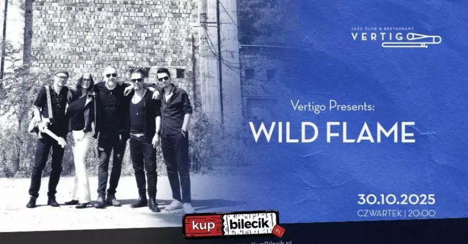 zdjęcie: Vertigo Presents: Wild Flame / kupbilecik24.pl / Vertigo Presents: Wild Flame
