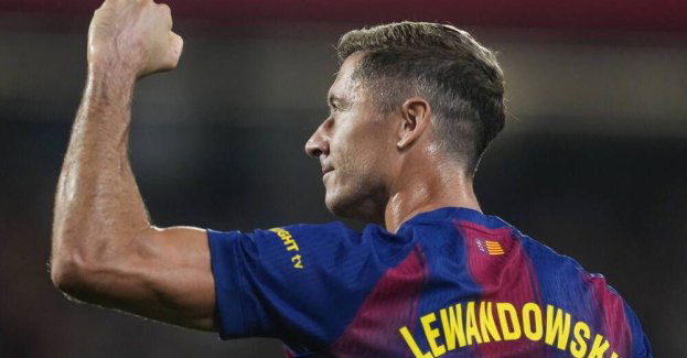 Dwa gole Lewandowskiego, Barcelona rozbiła Valencię na obiekcie treningowym