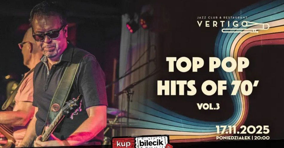 zdjęcie: Vertigo Presents: TOP Pop Hits of 70' vol. 3 / kupbilecik24.pl / Vertigo Presents: TOP Pop Hits of 70\' vol. 3
