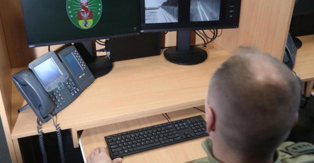 Podlaski odcinek granicy z Białorusią z pełnym nadzorem elektronicznym