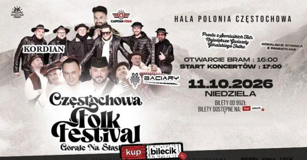 Folk Festival Częstochowa Baciary/ Capitan Folk/ Kordian