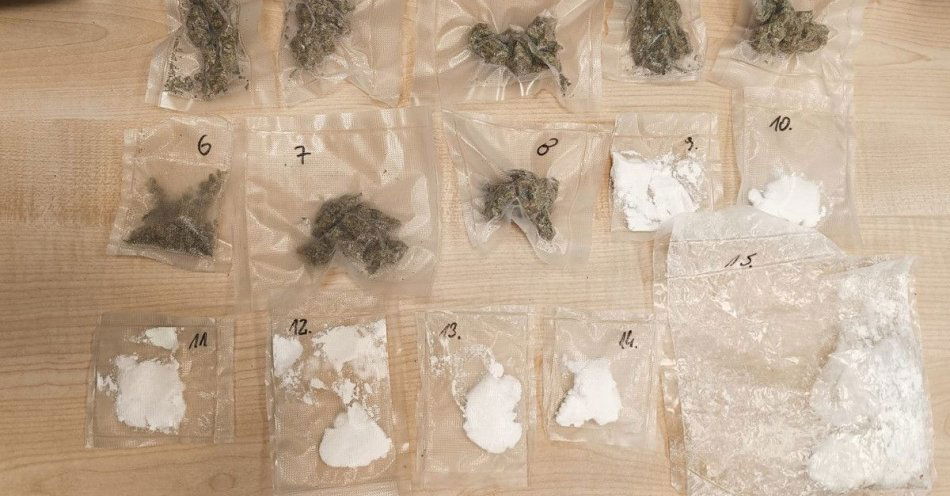 zdjęcie: Rypin: zatrzymano mężczyznę z ponad 150 g narkotyków / fot. KPP w Rypinie