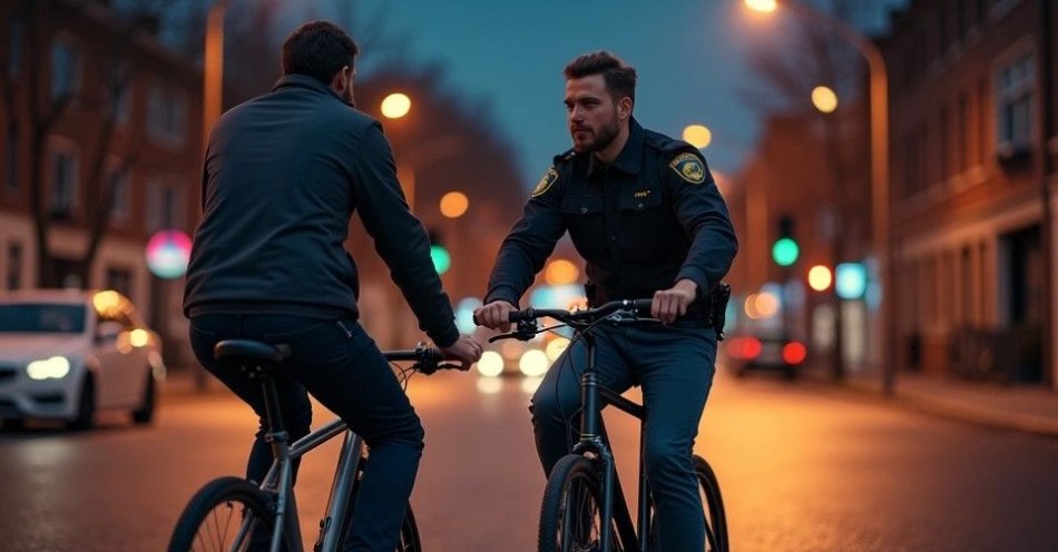 zdjęcie: Nietrzeźwy rowerzysta zatrzymany w Mikołajkach / TM/ przykładowa ilustracja