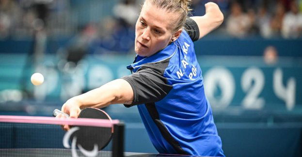 Paralimpiada - srebrny medal tenisistki stołowej Partyki w singlu