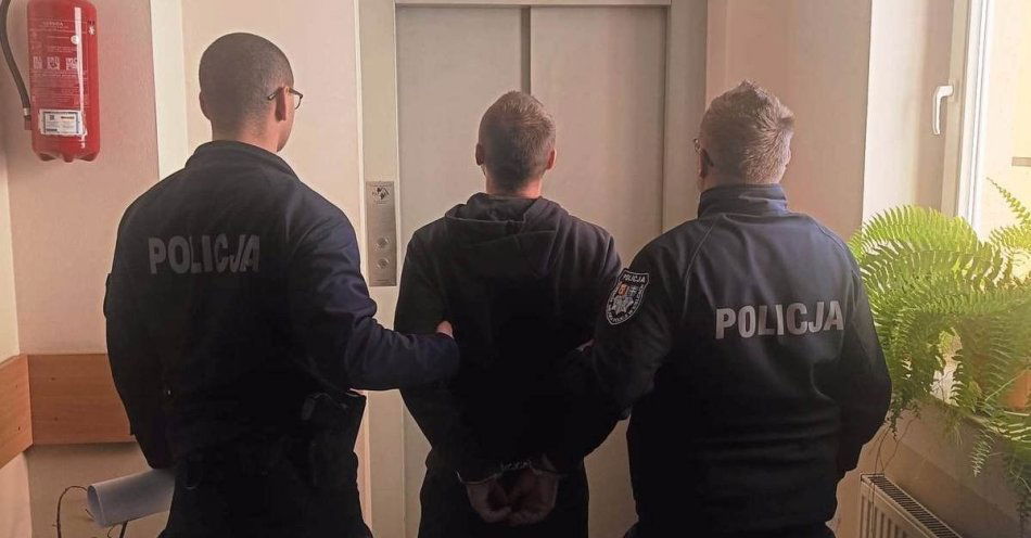 zdjęcie: W Kielcach zatrzymano sprawcę usiłowania rozboju / fot. KMP Kielce