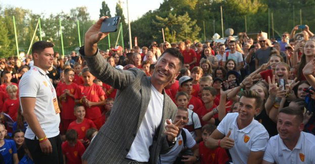 Robert Lewandowski otrzymał Order Uśmiechu