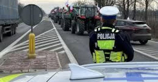 W najbliższą środę planowany protest rolników - ostrołęccy policjanci zamieszczają trasy objazdu