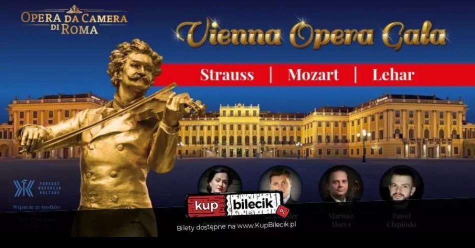 zdjęcie: Koncert Wiedeński - Vienna Opera Gala / kupbilecik24.pl / Koncert Wiedeński - Vienna Opera Gala