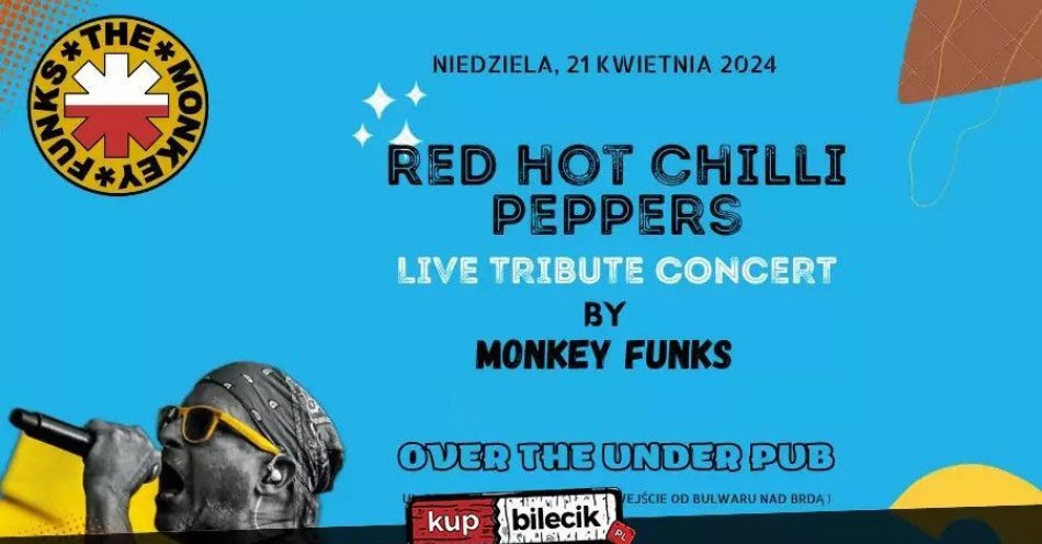 zdjęcie: Tribute To RED HOT CHILLI PEPPERS by MONKEY FUNKS / kupbilecik24.pl / Tribute To RED HOT CHILLI PEPPERS by MONKEY FUNKS