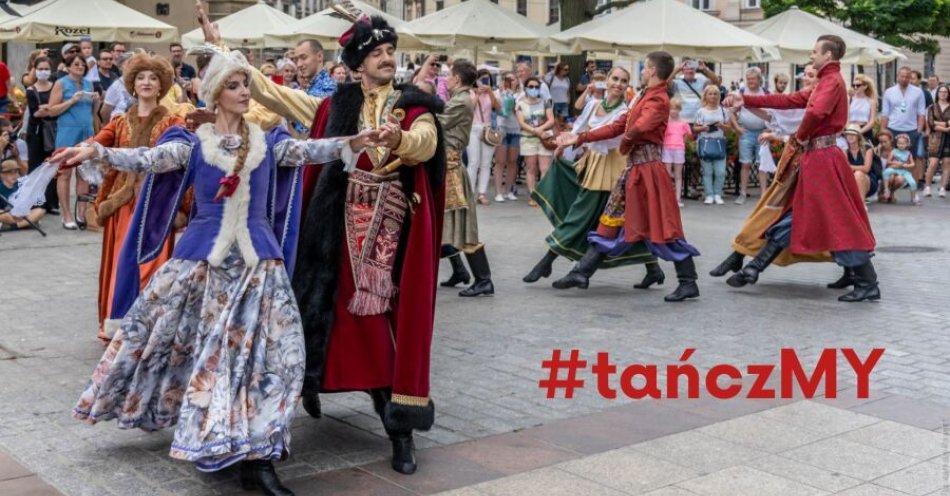 zdjęcie: Dzień Tańca z polonezem i Baletem Cracovia Danza / fot. UM Kraków / Fot. Balet Cracovia Danza