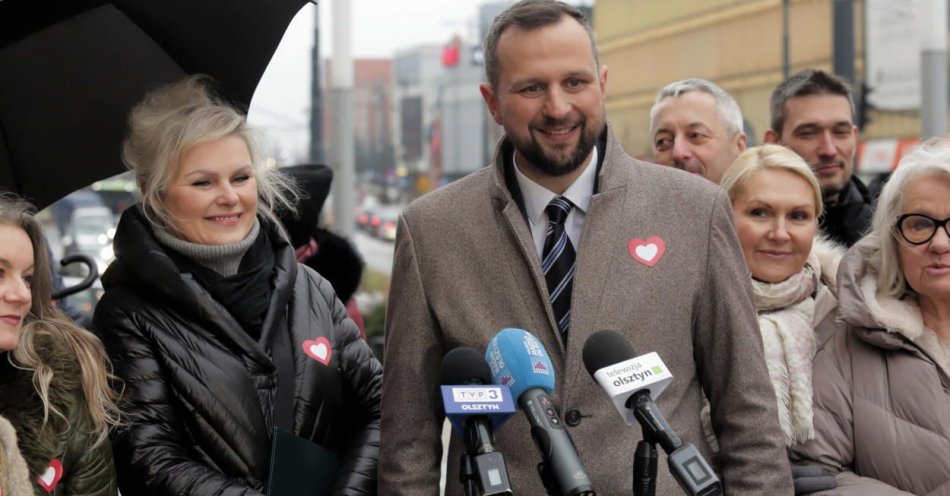zdjęcie: Robert Szewczyk (KO) wygrał wybory na prezydenta Olsztyna / fot. PAP