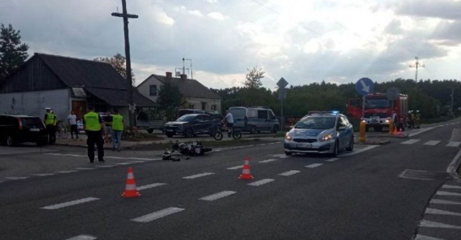 zdjęcie: Kolejne wypadki z udziałem jednośladów / fot. KMP w Radomiu
