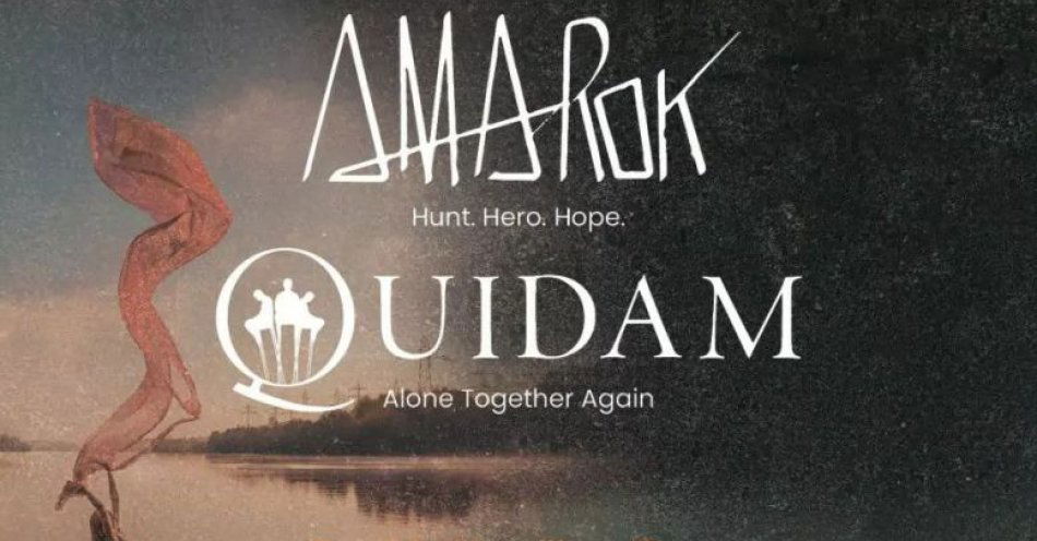zdjęcie: AMAROK i QUIDAM na jednej scenie - DOUBLE HEADLINER TOUR 2025! / kupbilecik24.pl / AMAROK i QUIDAM na jednej scenie - DOUBLE HEADLINER TOUR 2025!